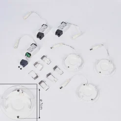 Spot Encastrable Finsrud Led Blanc, 1 Lumiere