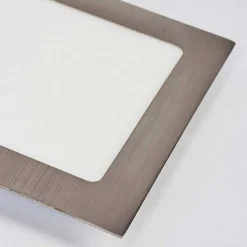 Spot Encastrable Finsrud Led Nickel Mat, 1 Lumiere