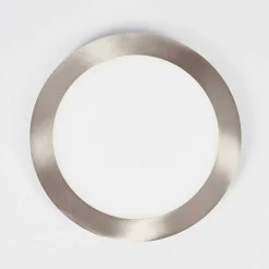 Spot Encastrable Finsrud Led Nickel Mat, 1 Lumiere