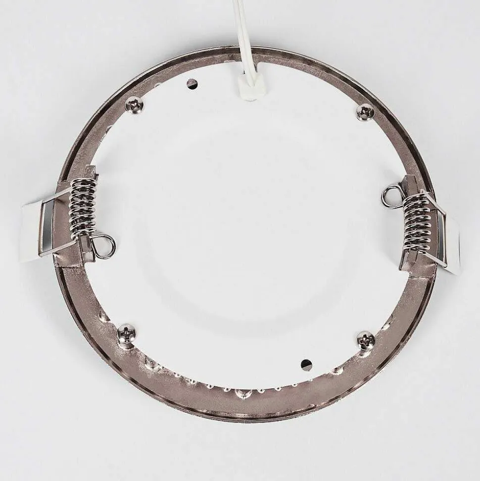 Spot Encastrable Finsrud Led Nickel Mat, 1 Lumiere