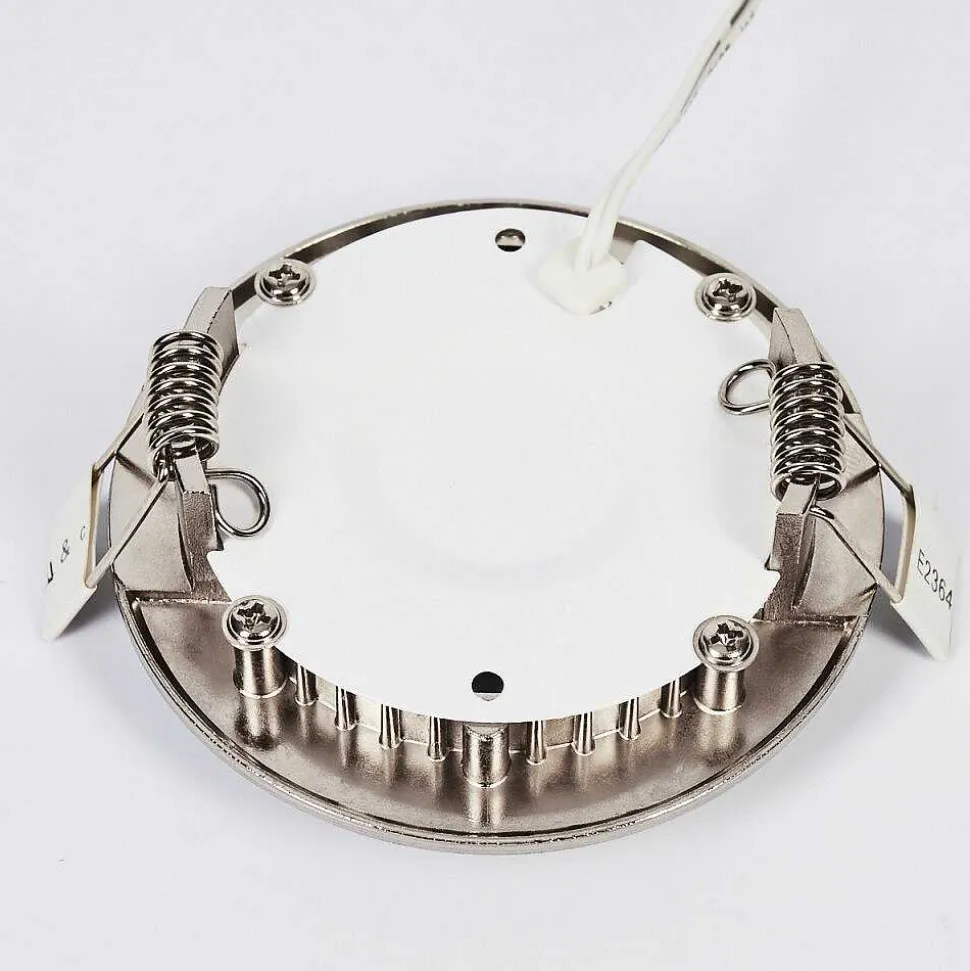Spot Encastrable Finsrud Led Nickel Mat, 1 Lumiere
