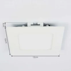 Spot Encastrable Finsrud Led Blanc, 1 Lumiere