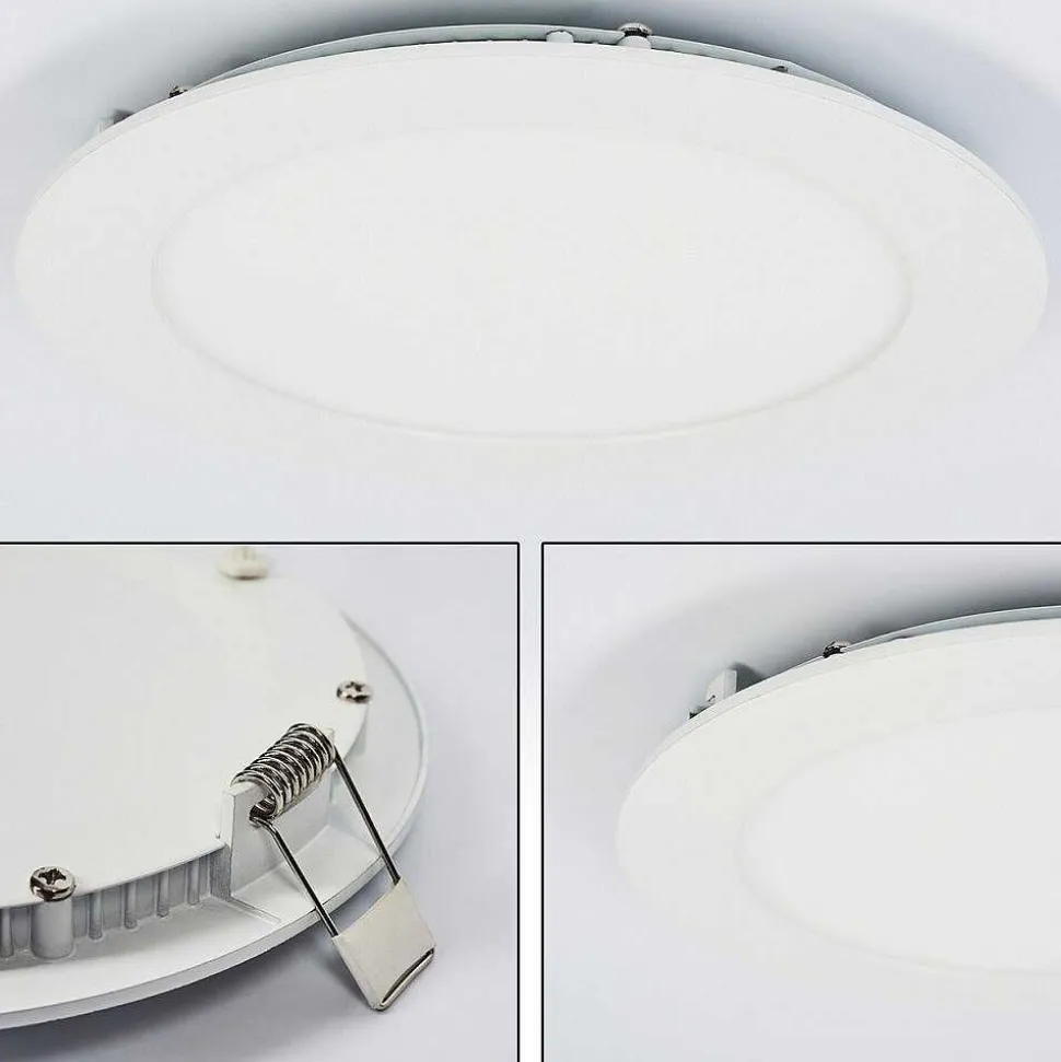 Spot Encastrable Finsrud Led Blanc, 1 Lumiere