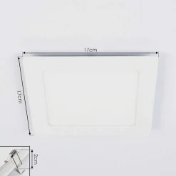 Spot Encastrable Finsrud Led Blanc, 1 Lumiere
