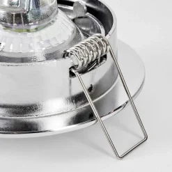 Spot Encastrable Kerrouan Led Chrome, 1 Lumiere