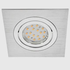 Spot Encastrable Monthois Led Chrome, Nickel Mat, 1 Lumiere