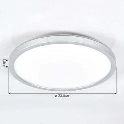Spot Encastrable Pawcatuck Led Chrome, Blanc, 1 Lumiere