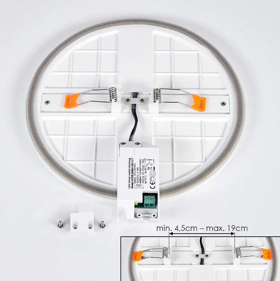 Spot Encastrable Pawcatuck Led Blanc, 1 Lumiere