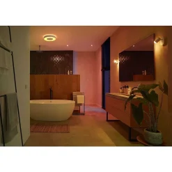Spot Encastrable Philips Hue Xamento Led Chrome, 3 Lumieres