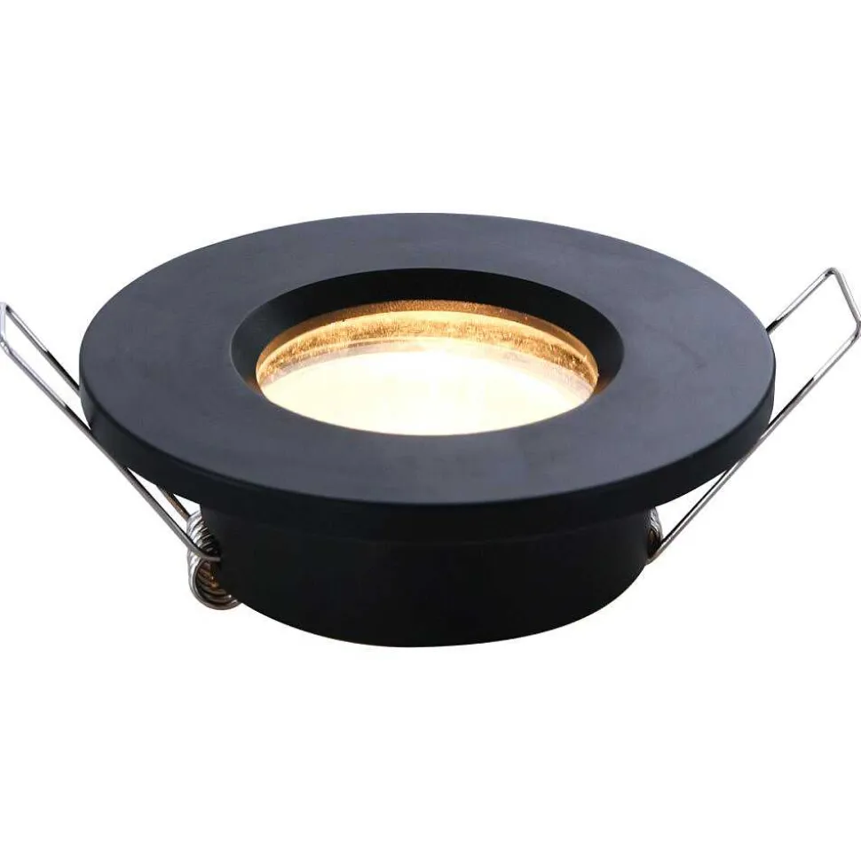 Spot Encastrable Steinhauer Pelite Noir, 1 Lumiere