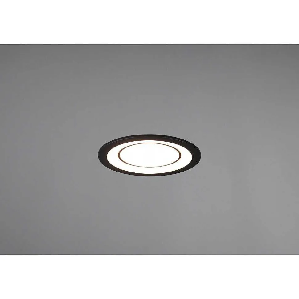 Spot Encastrable Trio Core Led Noir, 1 Lumiere