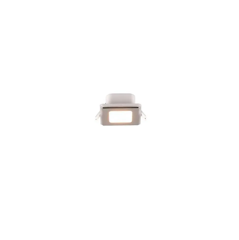 Spot Encastrable Trio Nimbus Led Chrome, 1 Lumiere