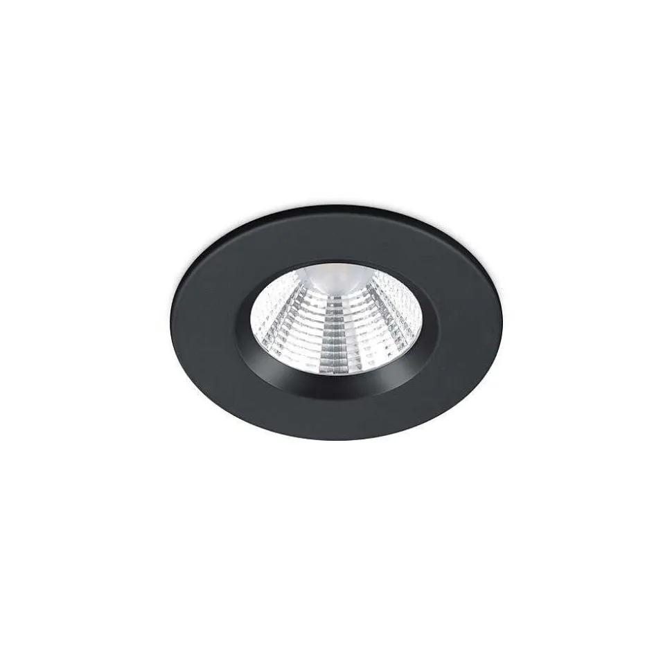 Spot Encastrable Trio Zenia Led Noir, 1 Lumiere