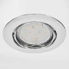 Spot Encastrable Vibersviller Led Chrome, 1 Lumiere