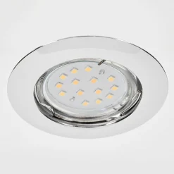 Spot Encastrable Vibersviller Led Chrome, 1 Lumiere