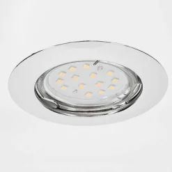 Spot Encastrable Vibersviller Led Chrome, 1 Lumiere