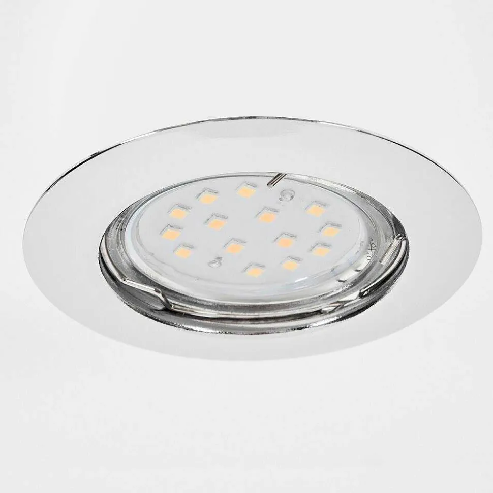 Spot Encastrable Vibersviller Led Chrome, 1 Lumiere