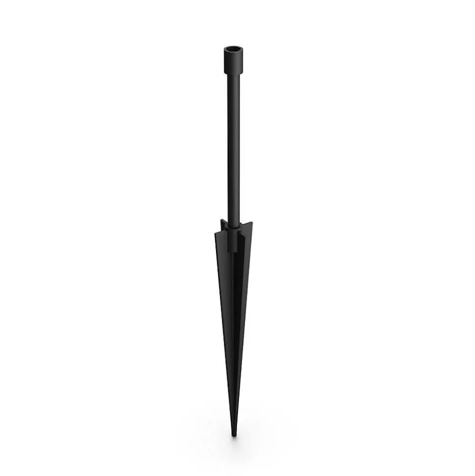 Spot, Set D'Extension Philips Hue Ambiance White & Color Waca Lily Led Noir, 1 Lumiere, Changeur De Couleurs