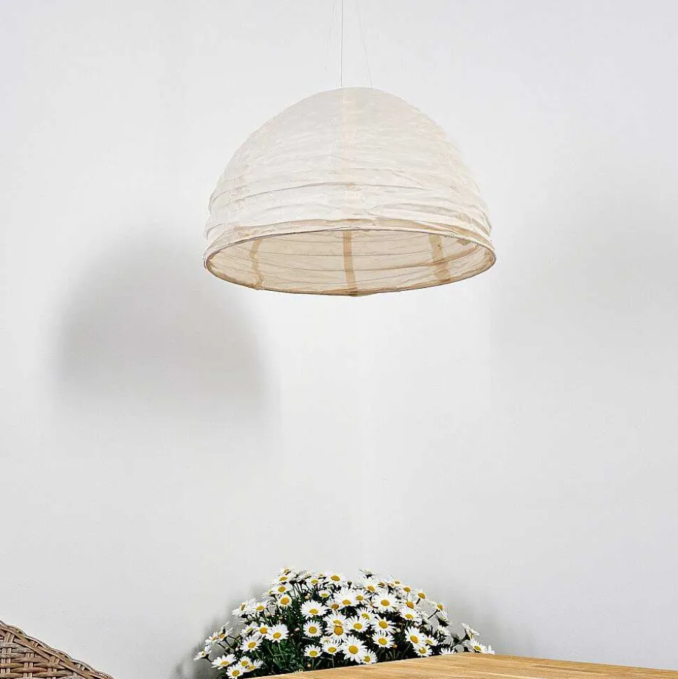 Suspension Augusta Led Creme, 1 Lumiere
