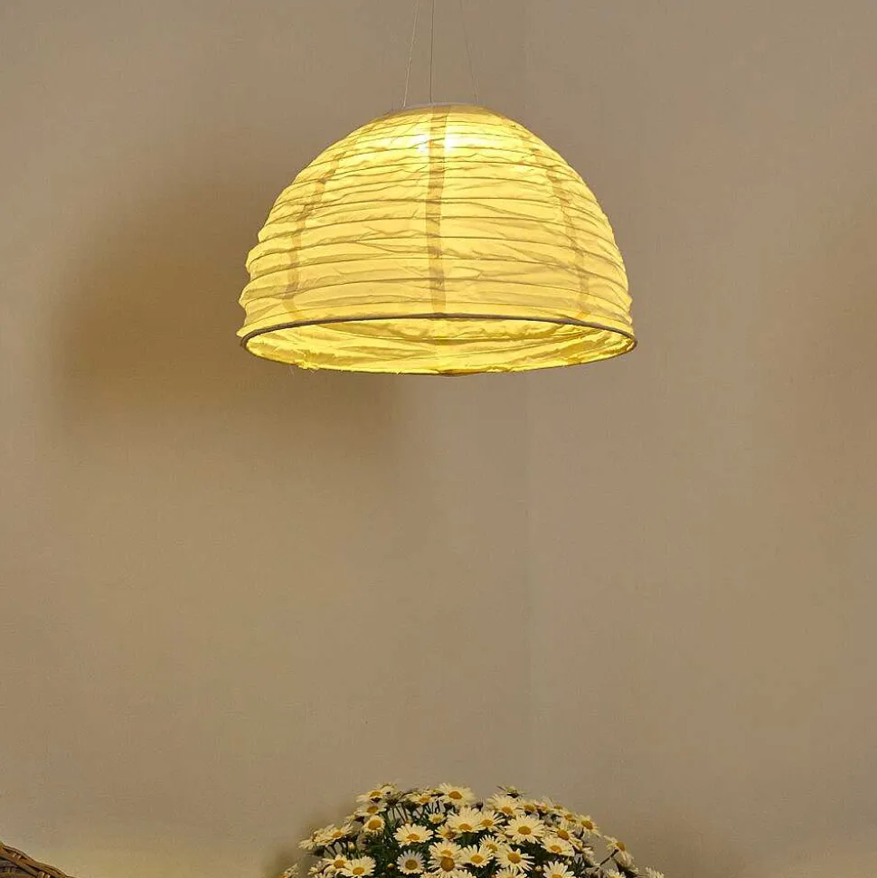 Suspension Augusta Led Creme, 1 Lumiere