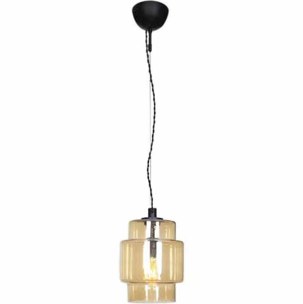 Suspension By Rydens Ebbot Noir, 1 Lumiere