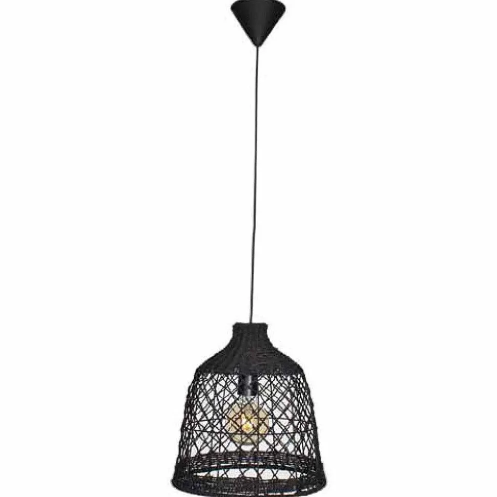 Suspension By Rydens Lucena Noir, 1 Lumiere