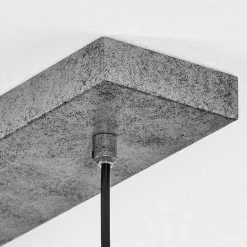 Suspension Cabreiro Anthracite, 4 Lumieres