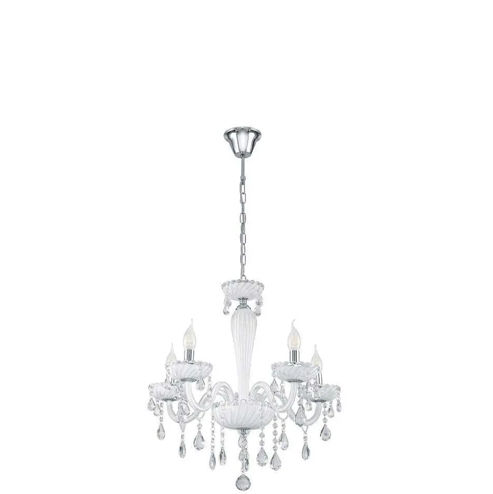 Suspension Eglo Carpento Chrome, 5 Lumieres