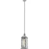 Suspension Eglo Lisburn Ancien, Argente, 1 Lumiere