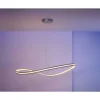 Suspension Escale Infinity Led Nickel Mat, 1 Lumiere