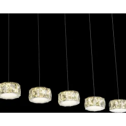 Suspension Globo Amur Led Chrome, 1 Lumiere