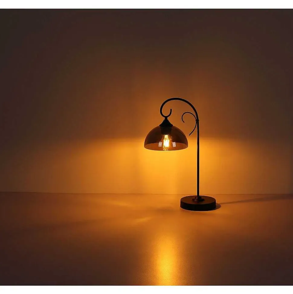 Suspension Globo Cottage Noir, 3 Lumieres