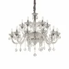 Suspension Ideal Lux Colossal Chrome, 15 Lumieres