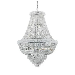 Suspension Ideallux Dubai Chrome, 24 Lumieres