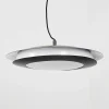 Suspension Ittingen Led Noir, 1 Lumiere, Changeur De Couleurs