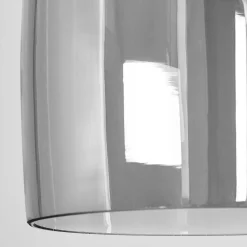 Suspension Kenong Noir, 4 Lumieres