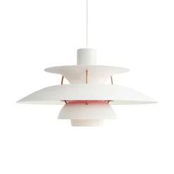 Suspension Louis Poulsen Blanc, 1 Lumiere