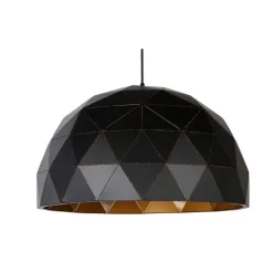 Suspension Lucide Otona Noir, 3 Lumieres