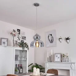 Suspension Malvaglia Chrome, 1 Lumiere