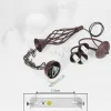 Suspension Mosquerito Rouille, 3 Lumieres