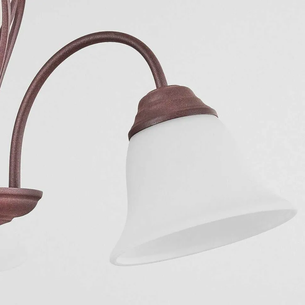 Suspension Mosquerito Rouille, 3 Lumieres