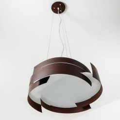 Suspension Novara Brun, 3 Lumieres