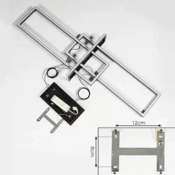 Suspension Omega Led Noir, 1 Lumiere