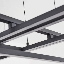 Suspension Omega Led Noir, 1 Lumiere