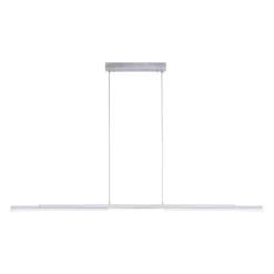Suspension Paul Neuhaus Q-Henrik Led Aluminium, 3 Lumieres, Telecommandes