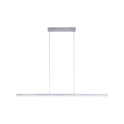 Suspension Paul Neuhaus Q-Henrik Led Aluminium, 3 Lumieres, Telecommandes