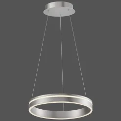 Suspension Paul Neuhaus Q-Vito Led Acier Inoxydable, 1 Lumiere, Telecommandes