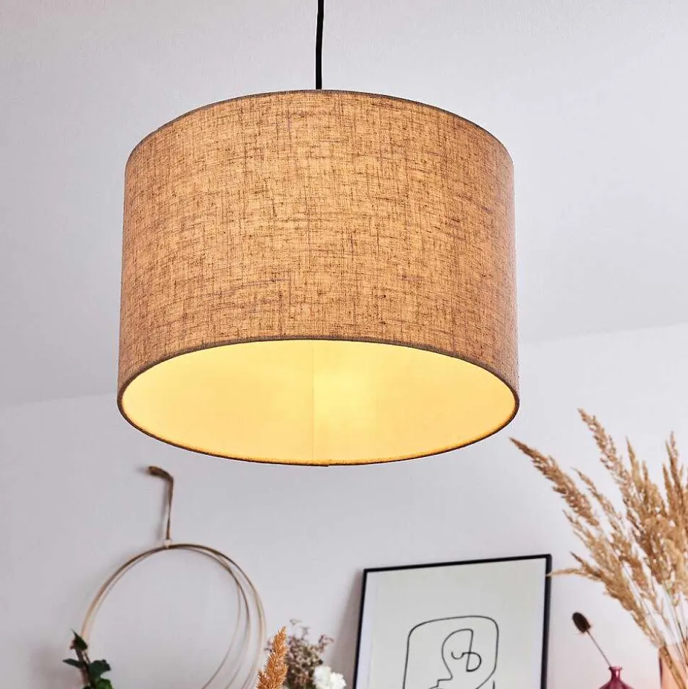 Suspension Shiburg Bois Clair, 1 Lumiere