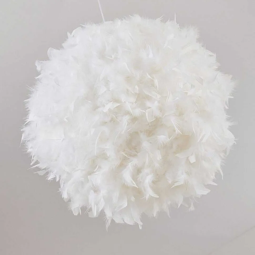 Suspension Skaulo Blanc, 1 Lumiere