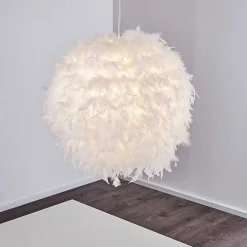 Suspension Skaulo Blanc, 1 Lumiere